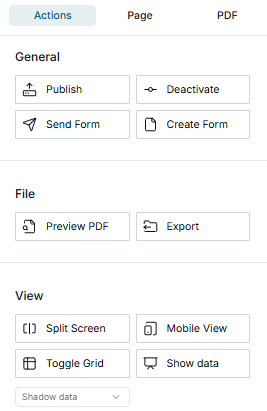 Studio Elements Data Table