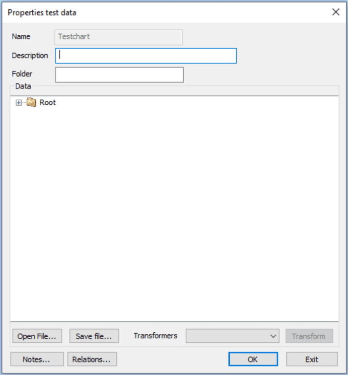 Properties test data