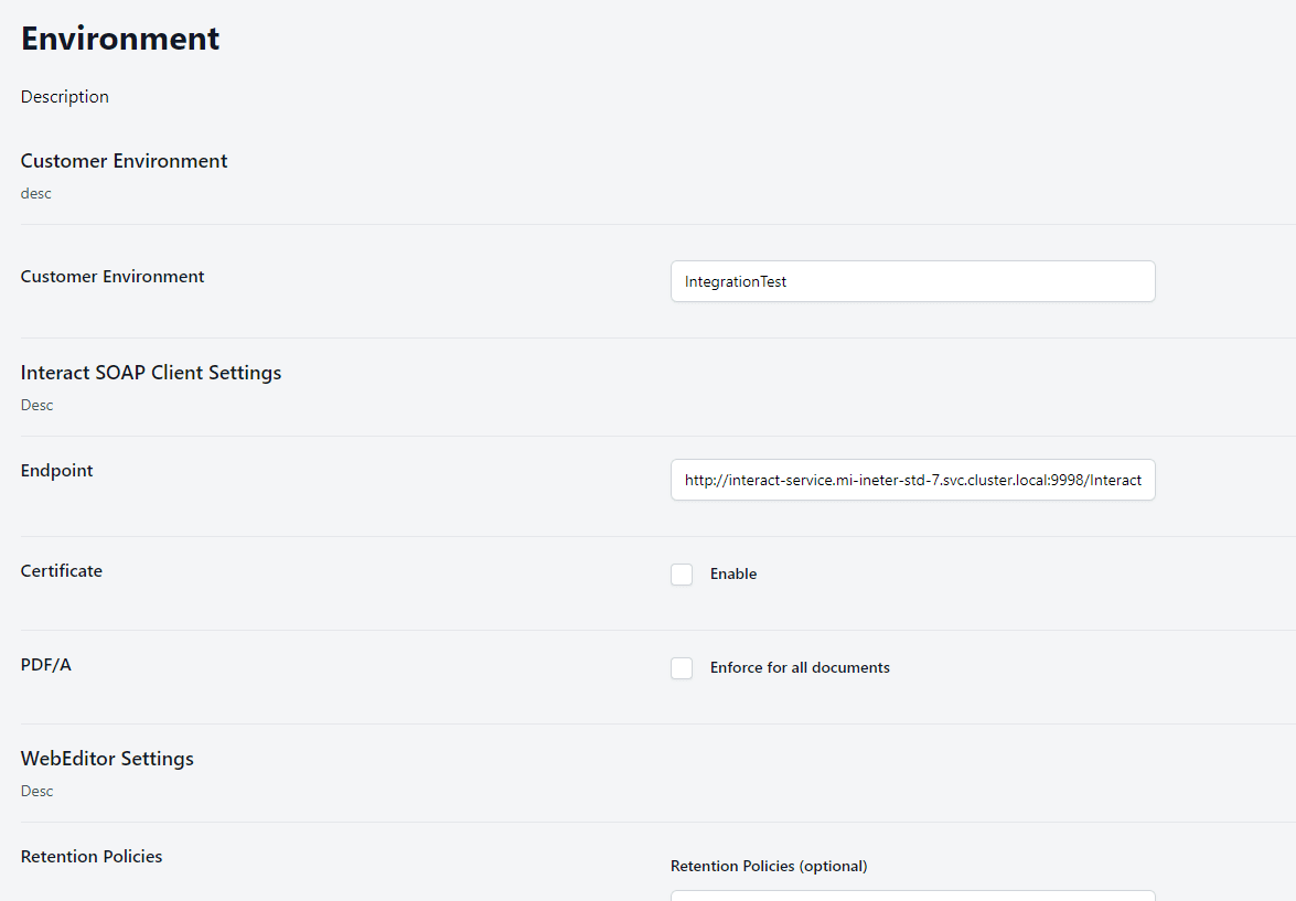 PagesManagerEnvironments!