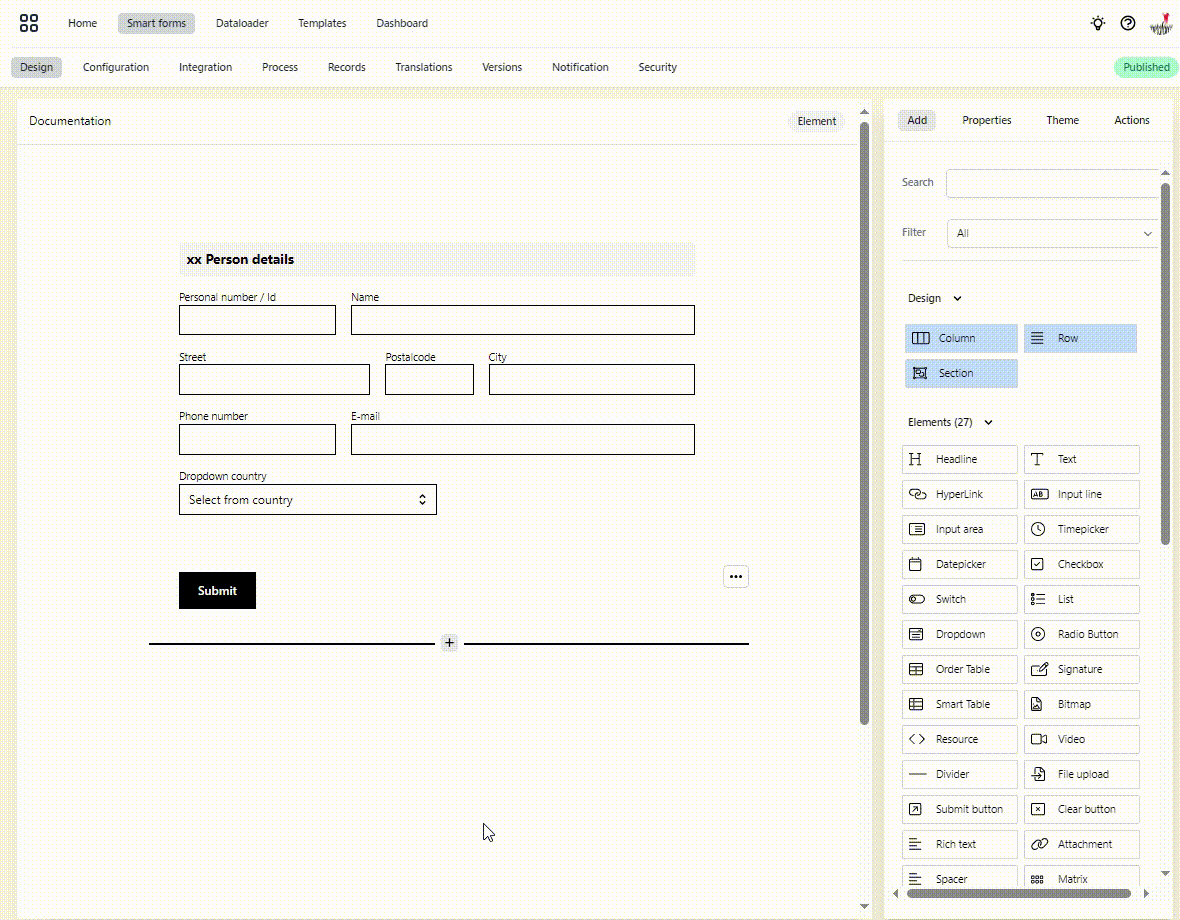 Creatng a smartform!